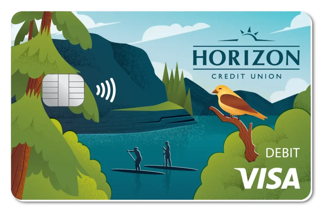 Horizon Debit Card Paddle Boarders